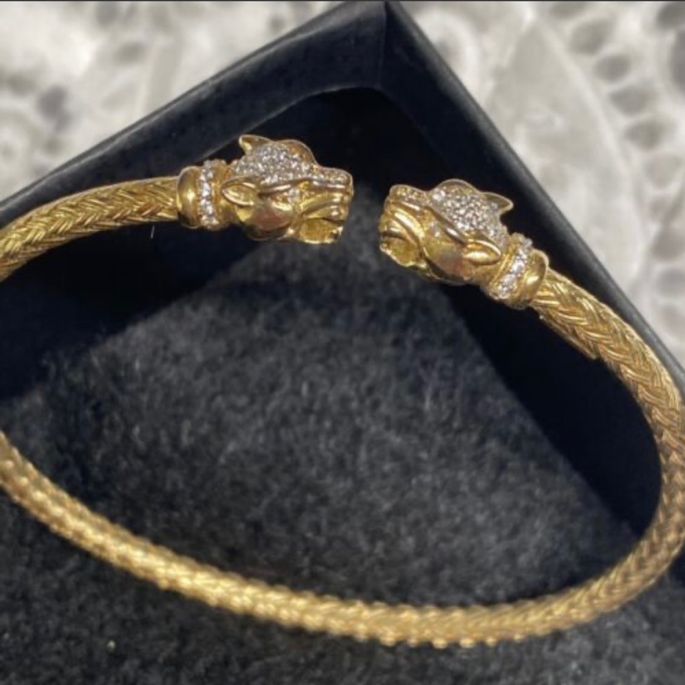 Brazalete Mía Fiore Sterling silver 18k plated Italy